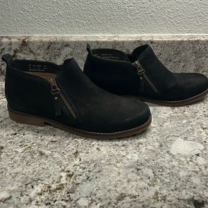Hush Puppies Mazin Cayto boot, black nubuck, size 9